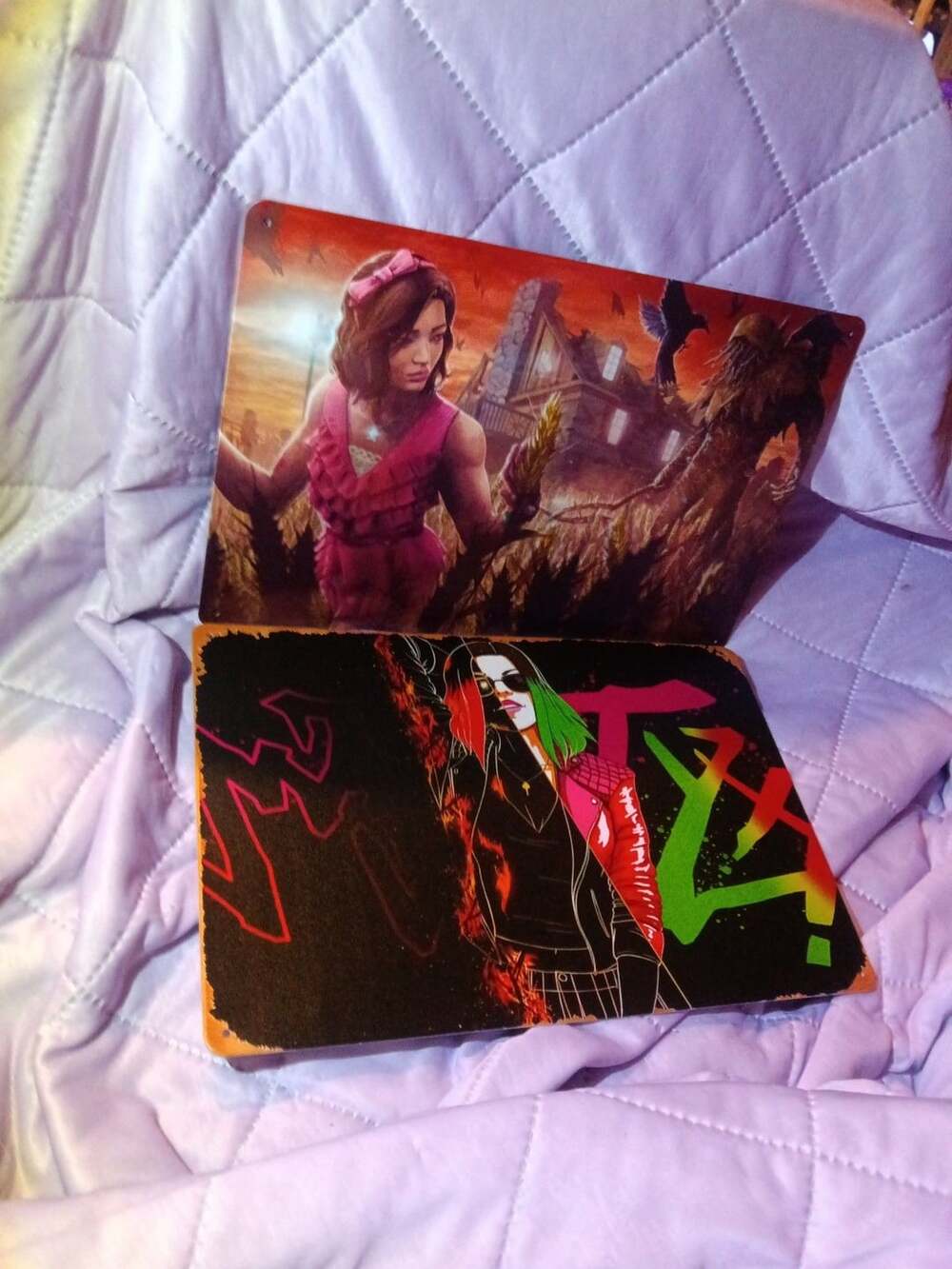 Dead By Daylight Survivors Metal Tin Signs! Feng Min Nea Karlsson!